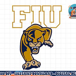 florida international golden panthers left chest icon png, sublimation copy