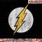 DC Comics The Flash Vintage Logo png, sublimate.jpg