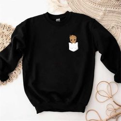 Groot Guardians Pocket Sweatshirt | I'm Groot Shirts | Baby Groot Shirt | Disney World Disneyland Shirt | Magic Kingdom