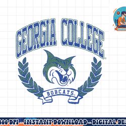 georgia bobcats victory vintage logo officially licensed  png, sublimation copy