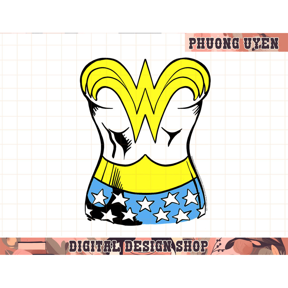DC Comics Wonder Woman Halloween Costume png, sublimate.jpg