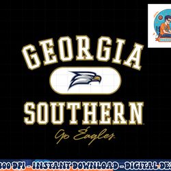 georgia southern eagles varsity navy officially licensed png, sublimation copy