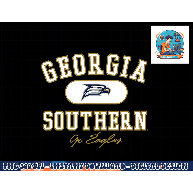 Georgia Southern Eagles Varsity Navy Officially Licensed png, sublimation copy.jpg