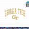 Georgia Tech Yellow Jackets Arched Navy Officially Licensed png, sublimation copy.jpg