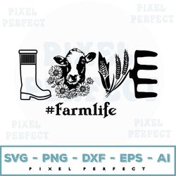 cow love farm life svg, cute cow mom head svg, cow farm svg, cow vector