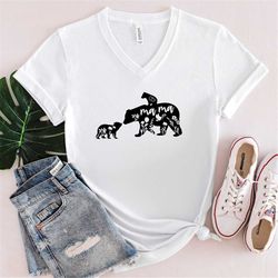 Mama Bear Shirt - Mom Shirt - Mother's Day Gift - Gift for Her - Gift for Mother - Shirt for Women - Valentine Shirt for