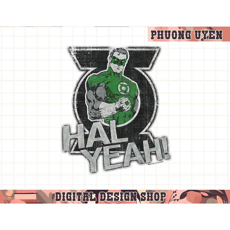 Green Lantern Hal Yeah png, sublimate.jpg
