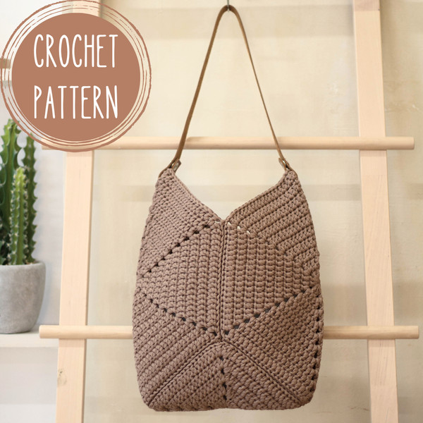 Crochet bag pattern pdf on sale