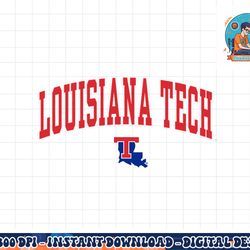 louisiana tech bulldogs arch over blue officially licensed  png, sublimation copy
