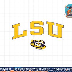 lsu tigers arch over purple officially licensed  png, sublimation copy