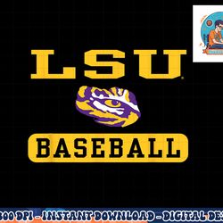 lsu tigers baseball officially licensed  png, sublimation copy