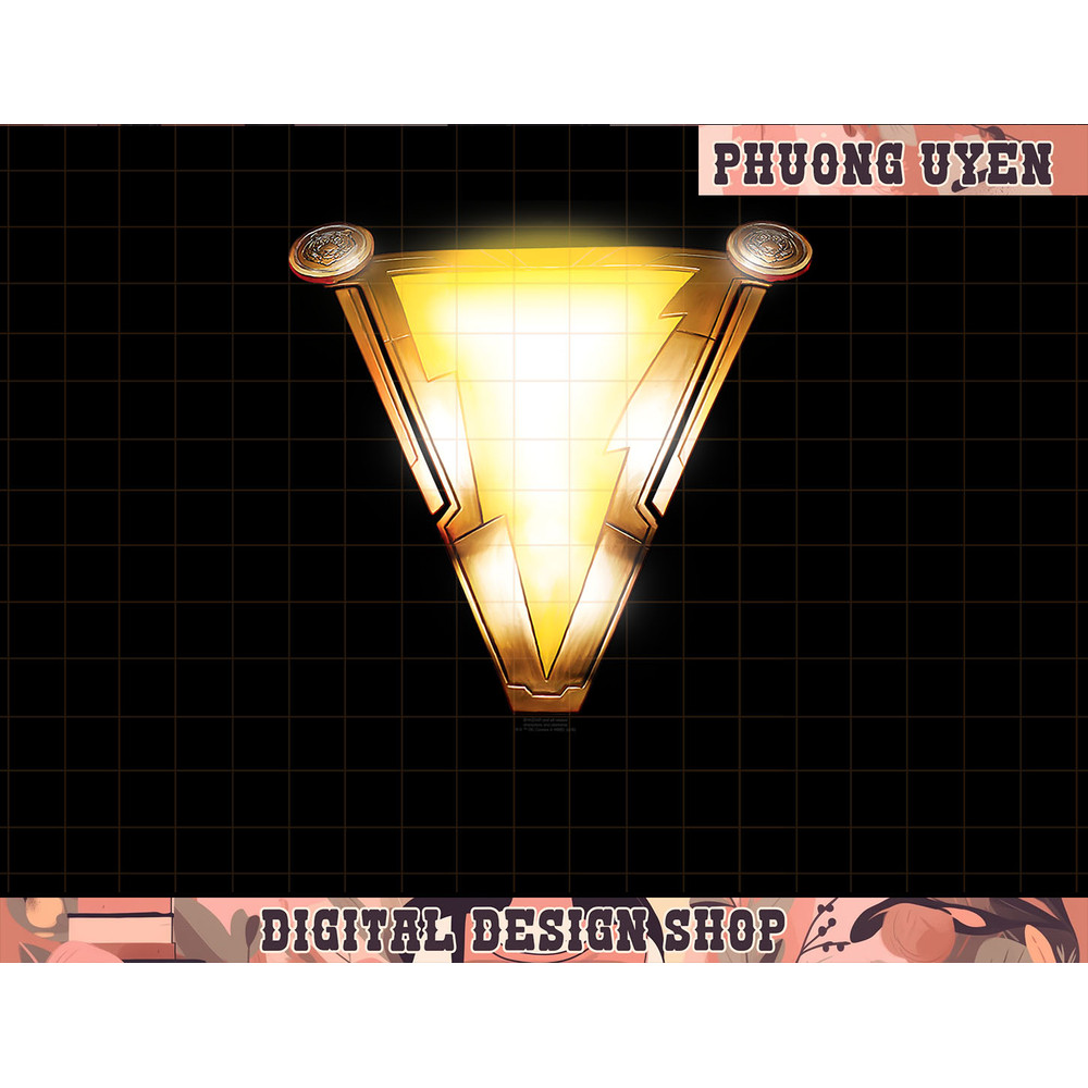 Shazam Movie Chest Bolt png, sublimate.jpg
