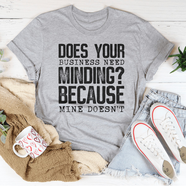 Does Your Business Need Minding Tee