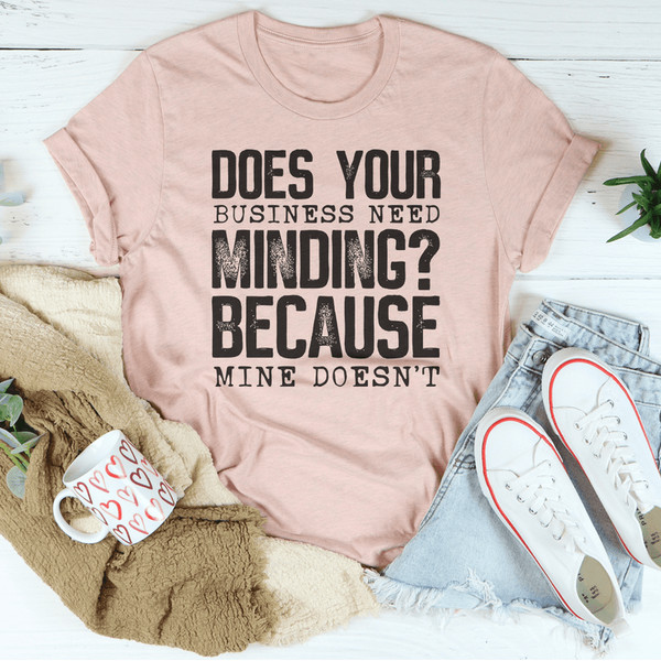 Does Your Business Need Minding Tee