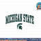 Michigan State Spartans Arch Over White Officially Licensed png, sublimation copy.jpg