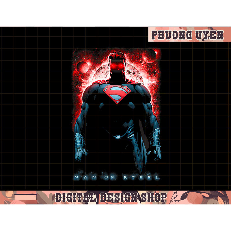 Superman Man of Steel Red Son of Krpton T Shirt png, sublimate.jpg