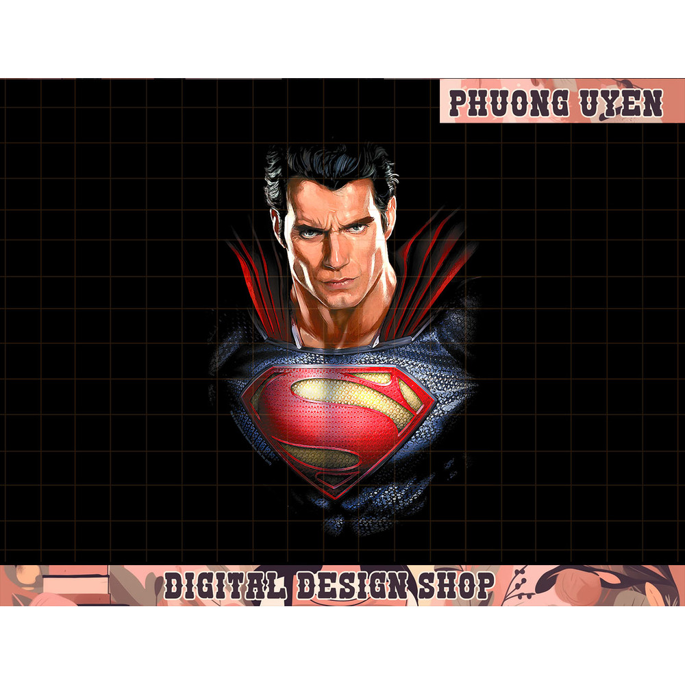 Superman Man of Steel Super Bust T Shirt png, sublimate.jpg