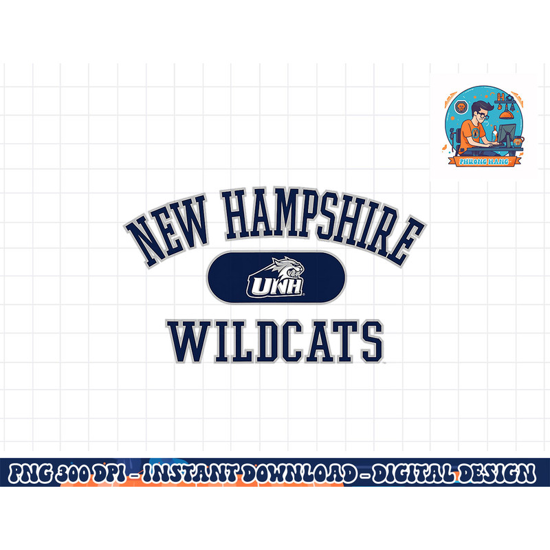New Hampshire Wildcats Varsity White Officially Licensed png, sublimation copy.jpg