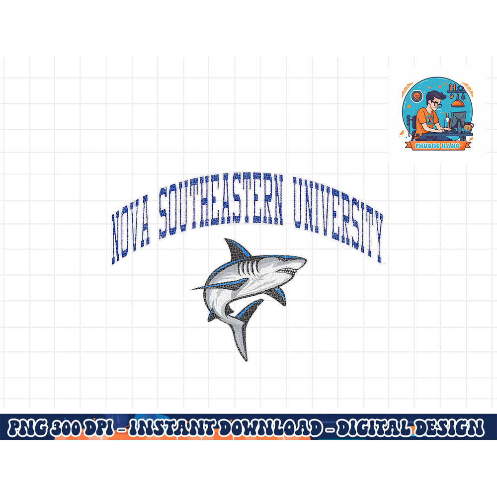 Nova Southeastern Sharks Victory Vintage Officially Licensed png, sublimation copy.jpg