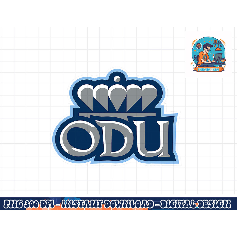 Old Dominion Monarchs Icon Officially Licensed png, sublimation copy.jpg