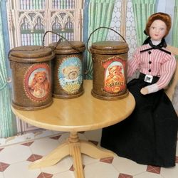 Barrels for honey. Doll miniature.1:12.