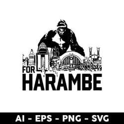 barstool sports big cat for harambe svg, gorilla svg, animal svg - digital file