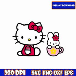 kawaii kitty svg png, kawaii kitty svg, kawaii kitty cut file for cricut, kawaii kitty shirt svg, svg cut files