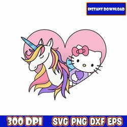 hello-kitty svg eps png, hello-kitty bundle svg, for cricut, silhouette, digital, file cut, flash download