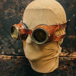 Steampunk goggles "Rust"