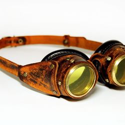 Steampunk goggles "Heat"