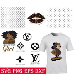 louis vuttion logo svg, louis vuttion silhouette svg files