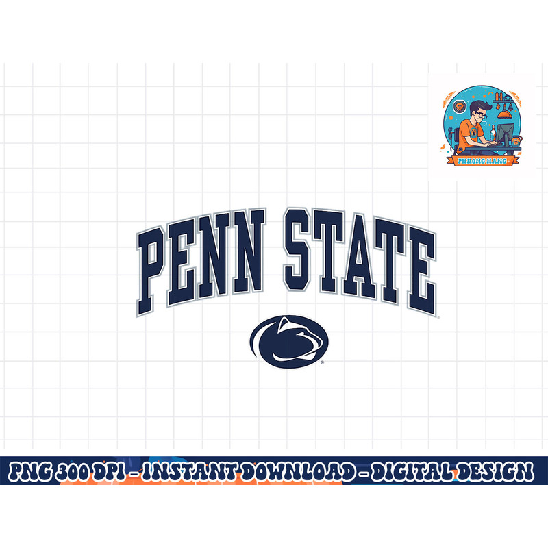 Penn State Nittany Lions Arch Over Pink png, sublimation copy.jpg