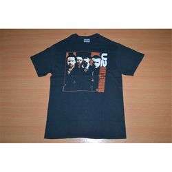 vintage 1988 u2 rattle and hum tour concert promo bono t-shirt