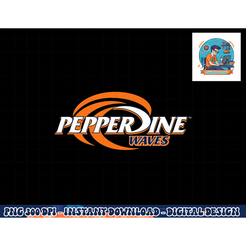 Pepperdine Waves Icon Officially Licensed png, sublimation copy.jpg