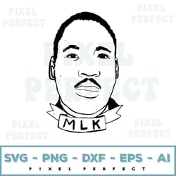 martin luther king jr. was an american b, mlk day svg