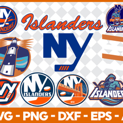New York Islanders Hockey Bundle Svg, Sport Svg, NHL Svg, NHL Logo Svg, Hockey Team Svg Digital Download