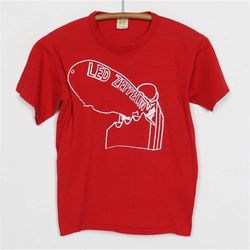 vintage 1970s led zeppelin shirt
