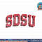 San Diego State Aztecs Retro Arch Block png, sublimation copy.jpg