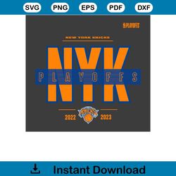 new york knicks 2023 nba playoffs svg graphic designs files