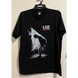 vintage 1988 u2 rattle and hum t-shirt extra large / rock