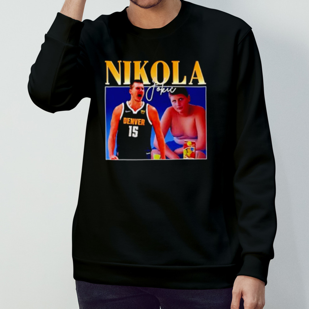 Jokic Nikola T-shirt, Jokic Nikola Basketball Player Bootleg Vintage Slam Dunk Shirt, NBA Shirt, Sport NBA MVP shirt