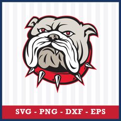 bulldogs logo svg, georgia bulldogs svg, georgia bulldogs cricut svg, ncaa svg, png dxf eps digital file