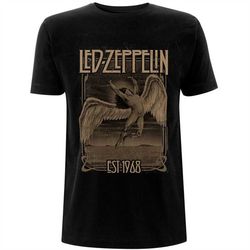 led zeppelin unisex t-shirt: faded falling