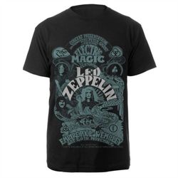 Led Zeppelin Live At Wembley Jimmy Page Concert Official Tee T-shirt Mens Unisex