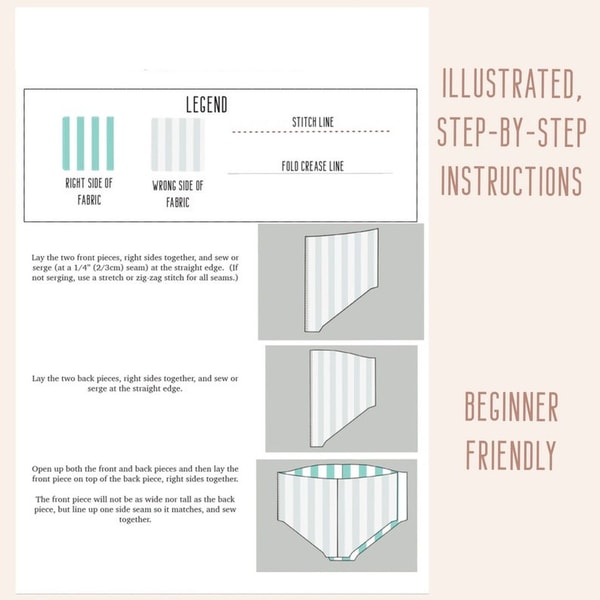 Plum Flutter Pattern FLUTTER BLOOMERS SEWING Pattern with video tutorial | 11 siz | Inspire ...