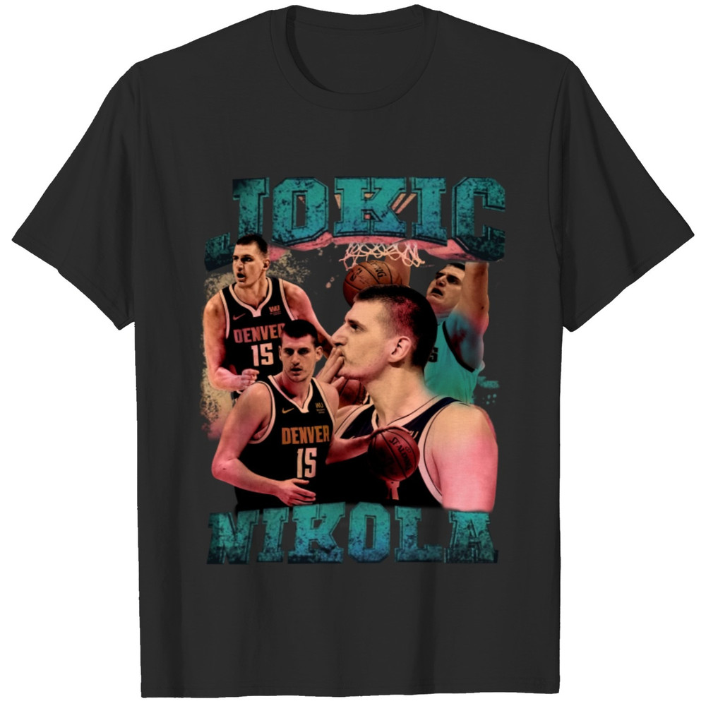 Jokic Nikola T-shirt, Jokic Nikola Basketball Player Bootleg Vintage Slam Dunk Shirt, NBA Shirt, Sport NBA MVP shirt