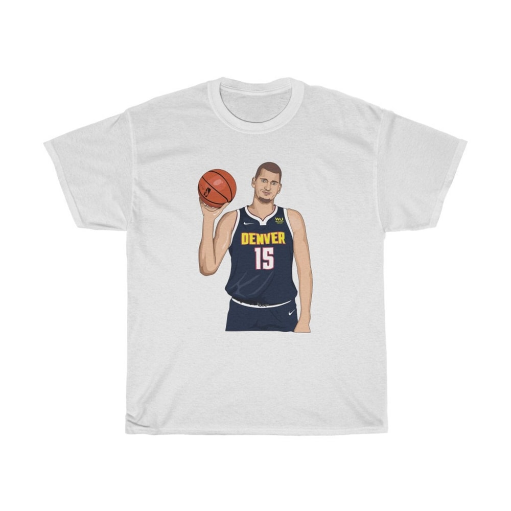 Jokic Nikola T-shirt 2 Sides, Jokic Nikola Basketball Player Bootleg Vintage Slam Dunk Shirt, NBA Shirt, Sport MVP shirt