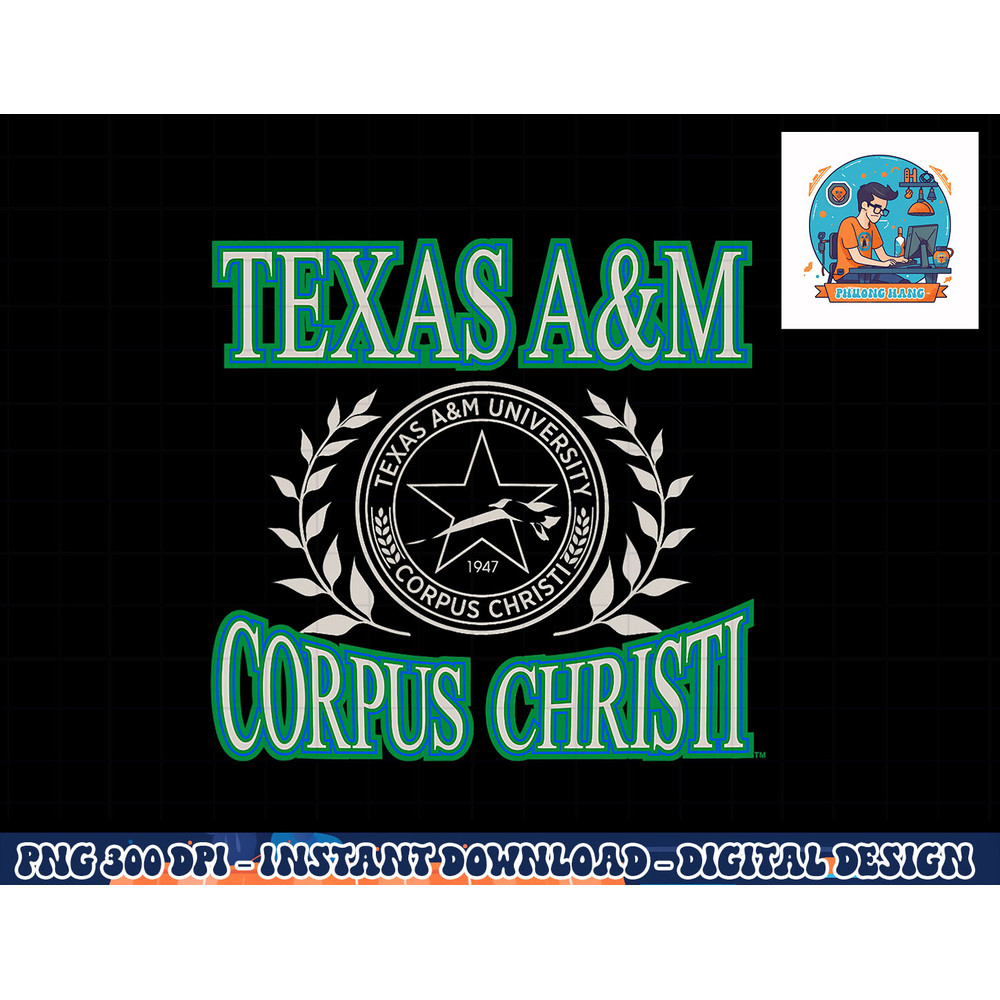 Texas A&M Corpus Christi Islanders Laurels Royal Blue png, sublimation copy.jpg