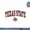 Texas State Bobcats Arch Over Black Officially Licensed png, sublimation copy.jpg