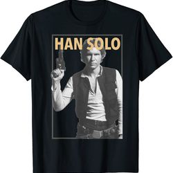 star wars han solo faded poster
